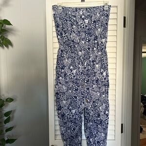 Lilly Pulitzer for Target strapless Jumpsuit